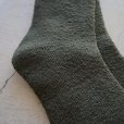 SHOWATABE - WASHABLE WOOL PILE SOCKS [SW-03] Olive