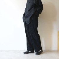 [Lady's] STILL BY HAND WM - CORDUROY PANTS Black