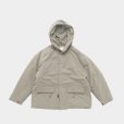 STILL BY HAND - HOODED PUFFY BLOUSON [BL02244] Sand Beige