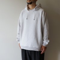 【size 48 のみ】  STILL BY HAND - SWEAT PULLOVER PARKA Light Grey