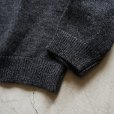 STILL BY HAND - POLO SWEATER [KN04244] Charcoal