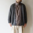 画像19: STILL BY HAND - ALPACA FLUFFY CARDIGAN Grey