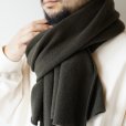 STILL BY HAND - CASHMERE MIX STOLE [GD04243] Olive