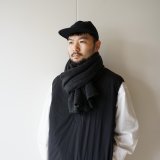 STILL BY HAND - CASHMERE MIX STOLE Charcoal