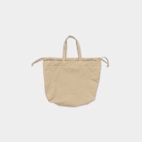 STILL BY HAND - DRAWSTRING TOTE BAG Beige