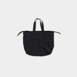 [UNISEX] STILL BY HAND - DRAWSTRING TOTE BAG Black