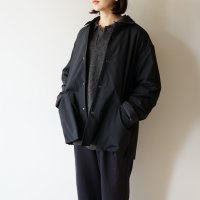 STILL BY HAND - PADDED SHIRT BLOUSON Black