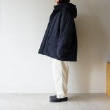 [UNISEX] STILL BY HAND - HOODED PUFFY BLOUSON Navy