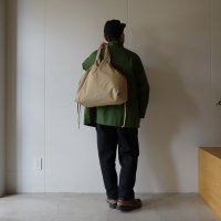 STILL BY HAND - DRAWSTRING TOTE BAG Beige