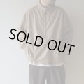 [size48のみ] STILL BY HAND - STAND COLLAR ANORAK Beige