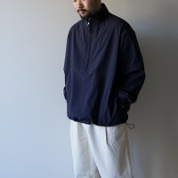 [size48のみ] STILL BY HAND - STAND COLLAR ANORAK Navy
