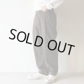 STILL BY HAND - NYLON EASY SLACKS Brown