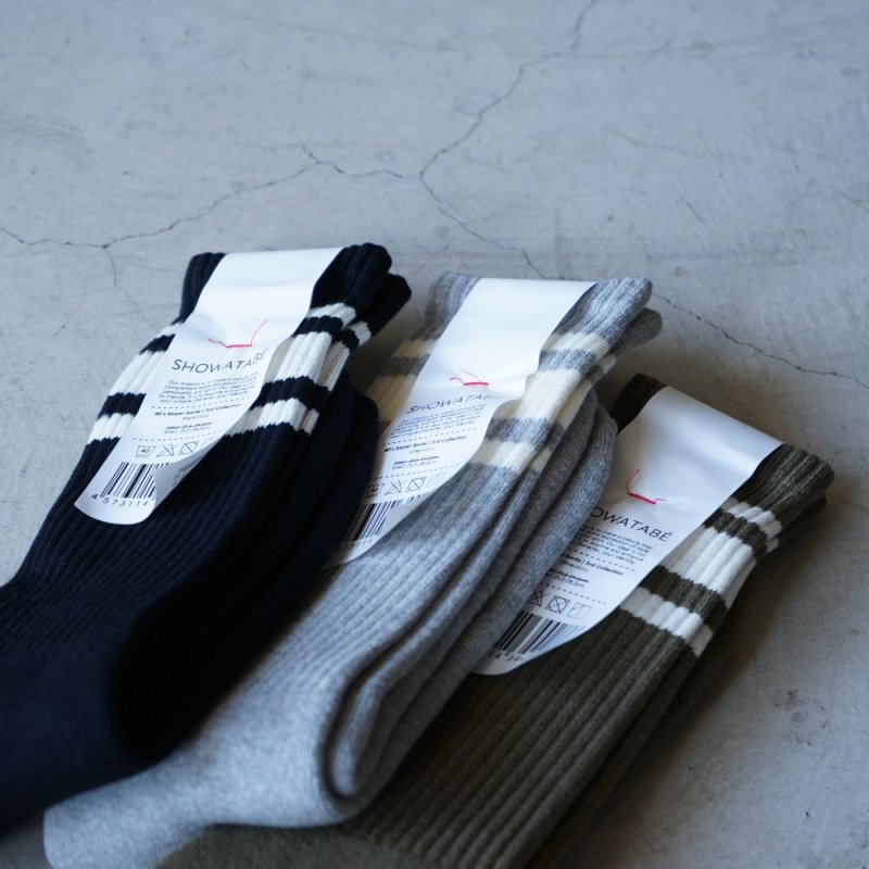 SHOWATABE - 80's SKATER SOCKS [SW-11-3]SHOWATABE - 80's SKATER SOCKS [SW-11-3] 