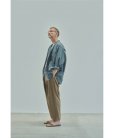 STILL BY HAND - Summer wool wide pants [PT06251] / Dusty Brown