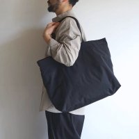 STILL BY HAND - DRAWSTRING TOTE BAG Black