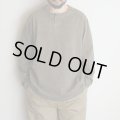 JACKMAN - Henleyneck LS T-shirt / Fade Sepia