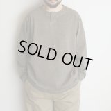 JACKMAN - Henleyneck LS T-shirt / Fade Sepia