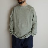 JACKMAN - Midneck LS T-shirt / Fade Dry Sage