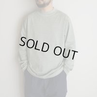 ●30%OFF●[size XXL のみ]JACKMAN - Midneck LS T-shirt / Fade Dry Sage