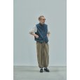 画像7: STILL BY HAND - Airy wide pants / Khaki