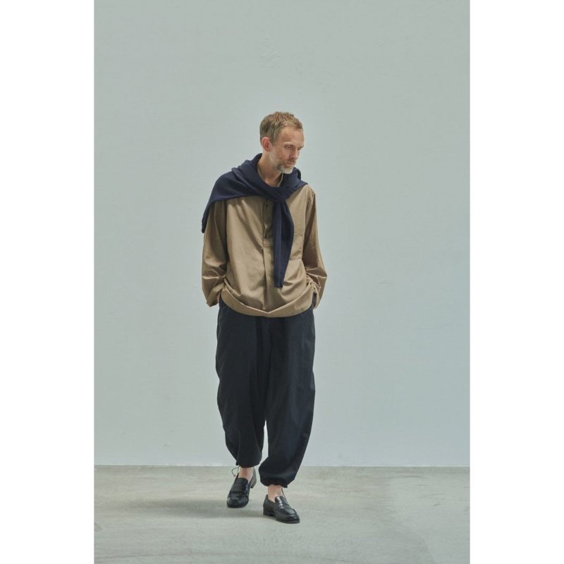 画像4: STILL BY HAND - Airy wide pants / Ink Black