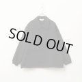 【women's】 STILL BY HAND WM - Polyester stand collar anorak / Ink Black