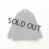 【women's】 STILL BY HAND WM - Polyester stand collar anorak / Ink Black