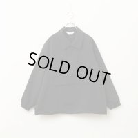 【women's】 STILL BY HAND WM - Polyester stand collar anorak / Ink Black