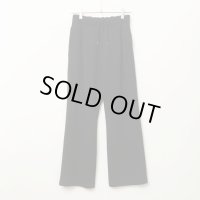 【women's】STILL BY HAND WM - Pima cotton sweat pants [CS03251WM] / Ink Black