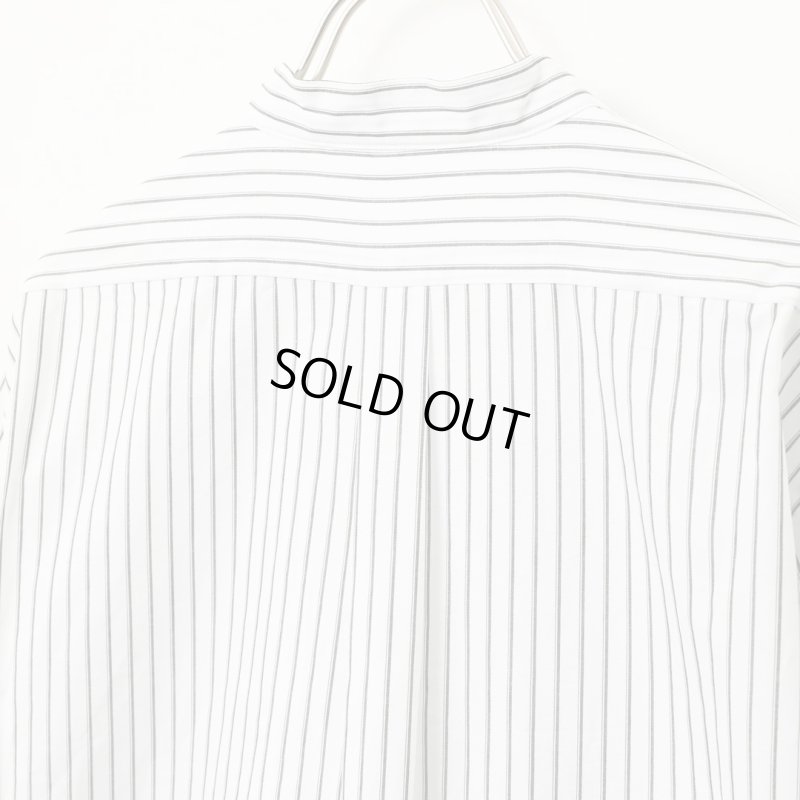 STILL BY HAND WM - Striped pullover shirt [SH02251WM] / White Stripe