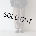 STILL BY HAND - Airy wide pants / Khaki