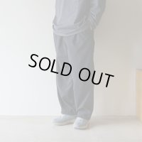 [size46のみ] STILL BY HAND - Airy wide pants / Ink Black