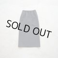 【women's】 STILL BY HAND WM - Polyester easy skirt [SK01251WM] / Ink Black