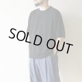 STILL BY HAND - Half sleeve knit t-shirt [KN02251] / Black