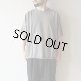 STILL BY HAND - Half sleeve knit t-shirt [KN02251] / Greige