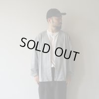 STILL BY HAND - Buttonless cardigan / Grey