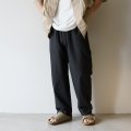 【unisex】EEL Products - Cook pants / Charcoal