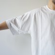 STILL BY HAND - High twist short sleeve [CS08252] / White