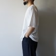 STILL BY HAND - High twist short sleeve [CS08252] / White