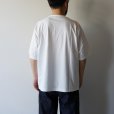 STILL BY HAND - High twist short sleeve [CS08252] / White