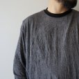 ironari - Cloud tee [I-25500] / Charcoal Gray