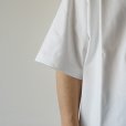 STILL BY HAND - High twist short sleeve [CS08252] / White
