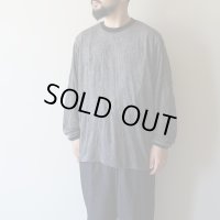 【unisex】ironari - Cloud tee / Charcoal Gray