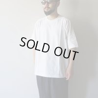 ●30%OFF●[size48のみ] STILL BY HAND - High twist short sleeve / White