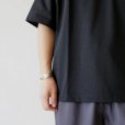 STILL BY HAND - High twist short sleeve [CS08252] / Black Navy