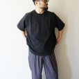 STILL BY HAND - High twist short sleeve [CS08252] / Black Navy