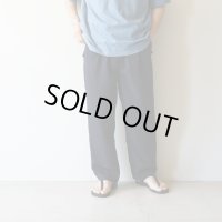 ●20%OFF●[size44のみ] STILL BY HAND - Draped training pants / Dark Navy