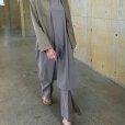 【women's】ironari -  Magic pants [I-25202] / Beige