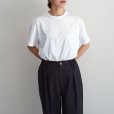 【women's】 STILL BY HAND WM - Crewneck T-shirt [CS01251WM] / White