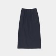 【women's】 STILL BY HAND WM - Cotton/Nylon easy skirt [SK01252WM] / Navy
